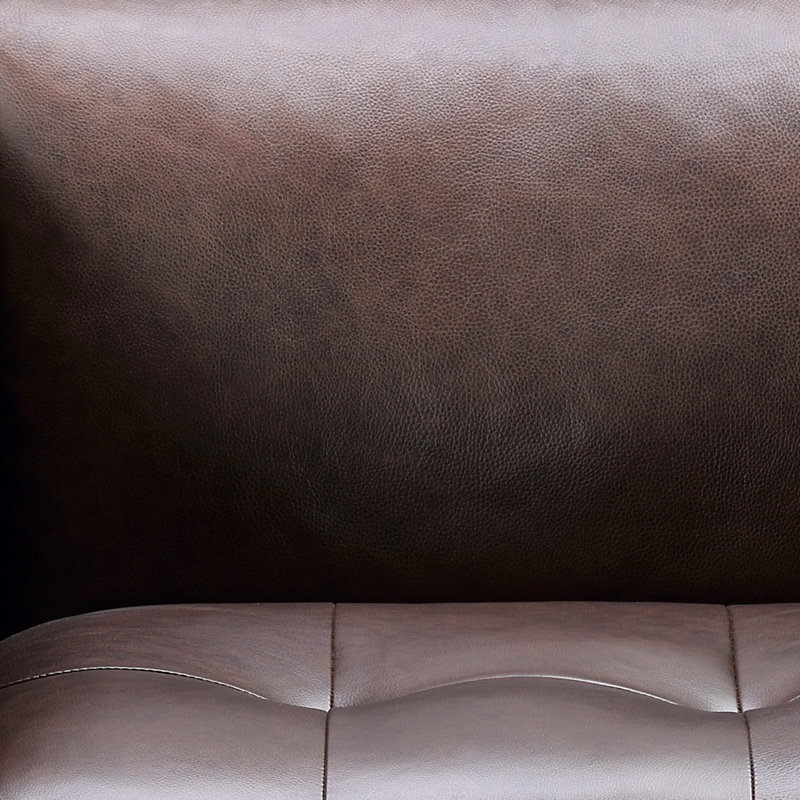 Causeuse en cuir Raven