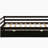 Twin Size Daybed with Trundle Frame Set-1299564940
