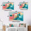 Ensemble de salon mural Yohann - City Buildings-107192798-107192800