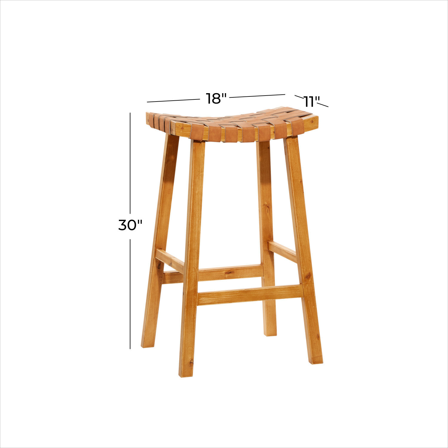 Markus 30 " Bar Stool, Brown