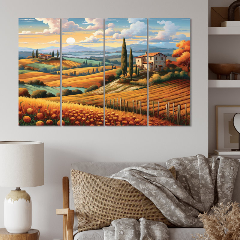 Rustic Landscape & Nature Wall Decor on Metal