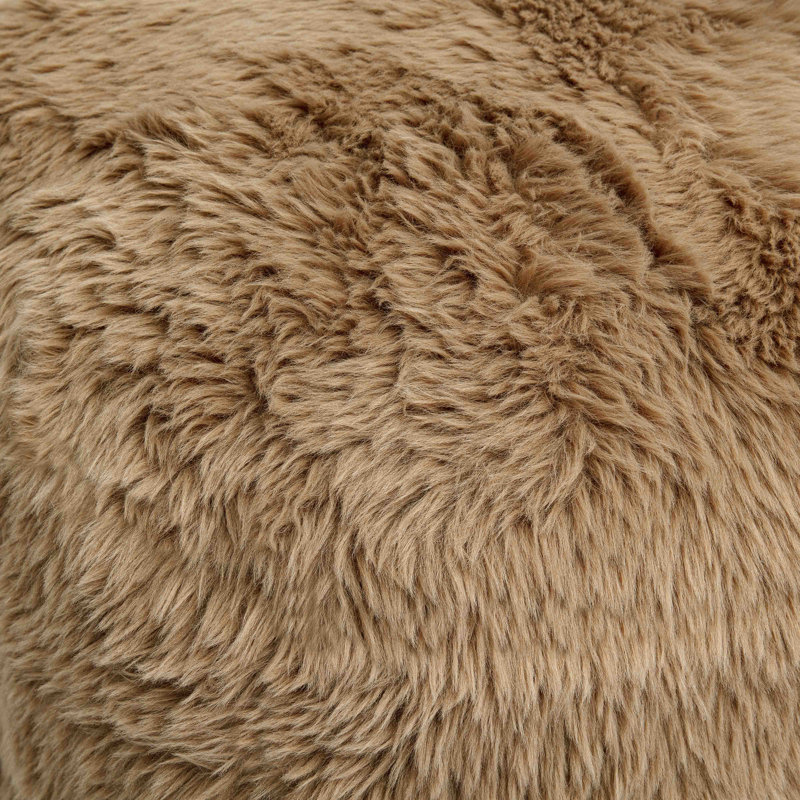 Repose-pieds Amrita, Taupe foncé