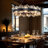 Xzavious Dimmable Cylinder Chandelier