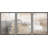 Grunge Abstract Paint Stroke Effect " Gray And Tan Color Block Ocean Wave Overlay Nature Digital Rustic Scenic " 3 - Pieces-94433866-94433867