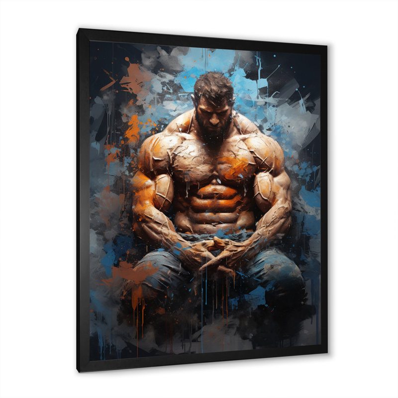 Impression sur toile Tymerius, Cadre photo noir, H 20 po x l 12 po x P 1 po