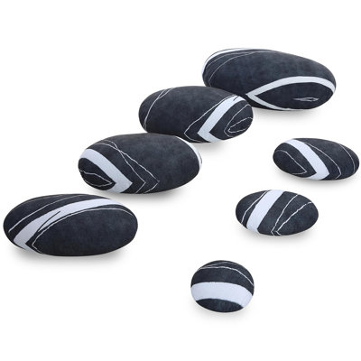 7Pcs Faux Stone Pillows