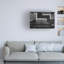 Art mural sur toile tendue - Jef Van Den «Meeting Of Grids», art mural pour salon, chambre à coucher ou bureau - 22 x 32