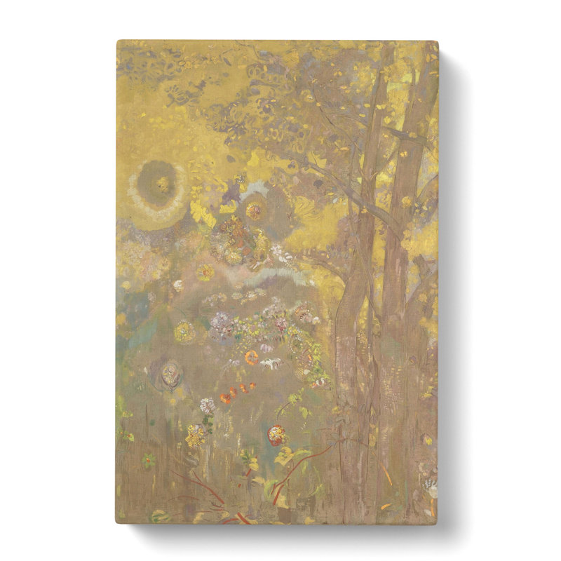 Trees by Odilon Redon - Wrapped Canvas, 76cm H x 50cm W x 3cm D