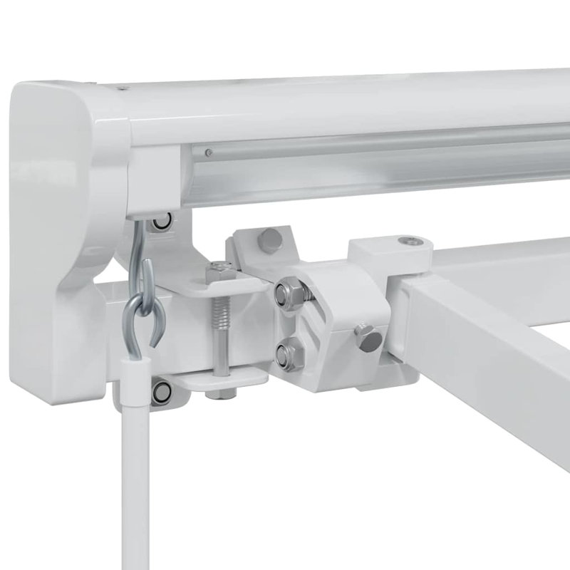 Awning Frame Retractable Anthracite, 250cm W x 200cm D, Silver