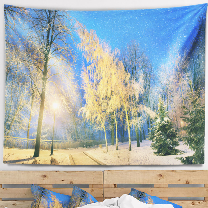Polyester Tapestry, 78" H x 92" W
