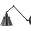 Lampe murale avec bras pivotant 1 lumière Oakpark-19359555