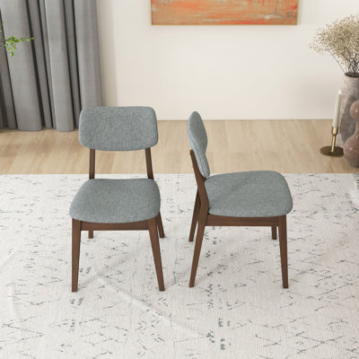 Delmastro 18.7'' H Fabric Upholstered Side Chair