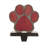 6.30"H Wooden/Metal Paw Stocking Holder