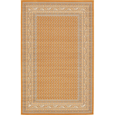 Tapis orange Wingate