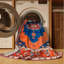 Machine Washable Tabriz Brown Area Rug-1267211669