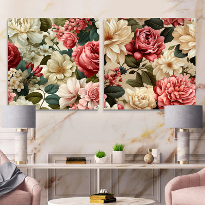 Ingle - Ensemble de 2 art mural en verre acrylique