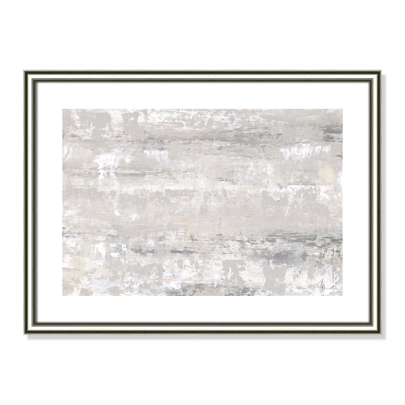Desert Winds by Filippo Ioco - Print, Silver Framed Paper, 17" H x 23" W x 0.88" D