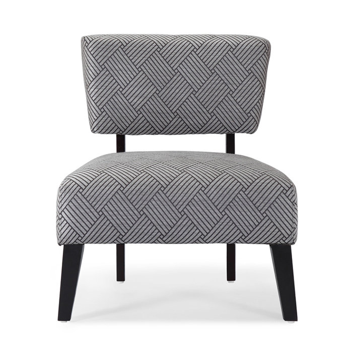 Upholstered Slipper Chair