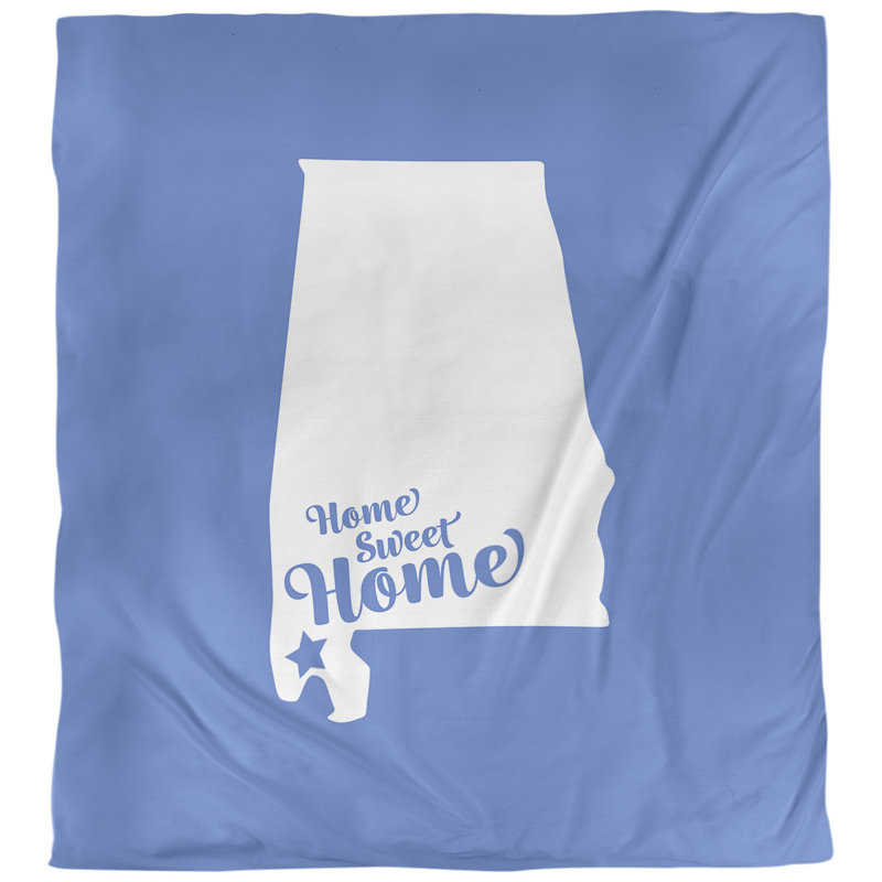 Housse de couette à la maison Mobile, Housse de couette pour grand lit, Bleu