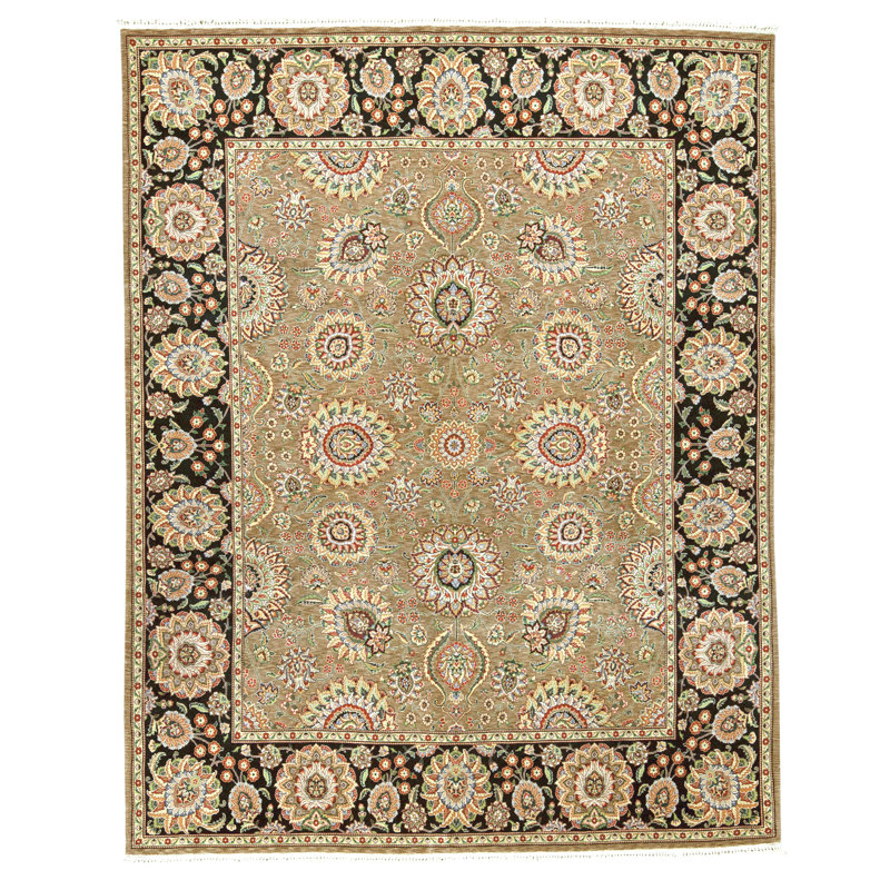 Hand Knotted Wool Oriental Indoor Rug
