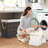 130l Clothes Hamper With 2 Removable Liner Bags-37256390