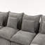 Canapé modulaire surdimensionné de 129,8 po de large avec canapé modulaire True Relax