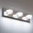 21 in. 3 Light Chrome LED Vanity Light Bar with Dimmable 5500K Light