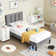 Auxter 47.63'' Steel Bed Frame with Adjustable Upholstered Headboard, No Box Spring Needed