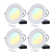 10.17" Selectable CCT New Construction IC LED Recessed Lighting Kit