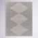 Calliah Striped Polypropylene Area Rug in Blue/Cream