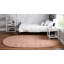 Tapis rose à poils longs Candas-678008241