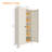 Metal Storage Cabinet with Lock and Adjustable Shelves for Office Home Storage