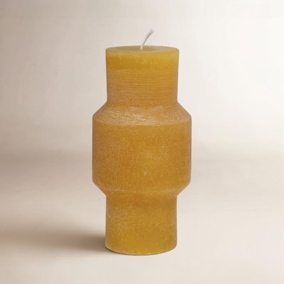 Unscented Totem Pillar Candle