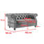 Abdalrahman Faux Leather Sofa-1290120659