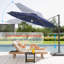 Parasol solaire 11 pi DEL - Ombre et lueur pour la joie extérieure-168668446