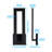 LED 5CCT Outdoor Wall Sconce