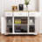 Kitchen Island With Rubber Wood Drop Leaf-1070859683