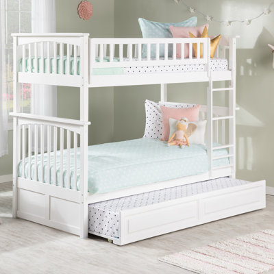 Flinn Kids Bunk Bed with Trundle