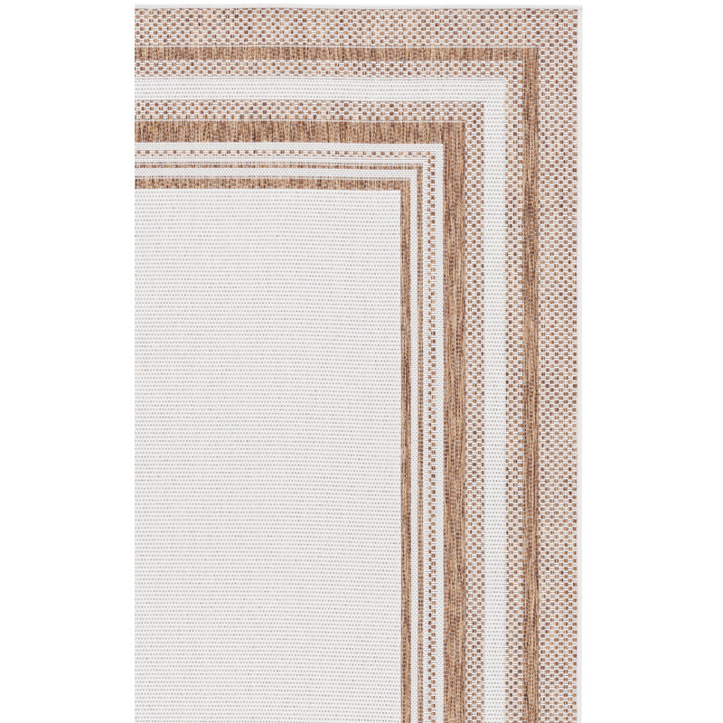Aliezah Performance Indoor/Outdoor Area Rug, Square 6'7"