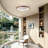 20" Flush Mount Modern Dimmable LED Ceiling Fan Light with App / Remote Control, Timer, 3 Color Temperatures