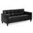 Black Faux Leather selected