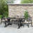 Lizotte 6 - Person Rectangular Outdoor Dining Set