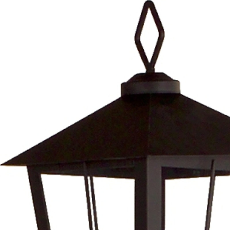 Accessoire suspendu pour porte-couronne lanterne, H 43 po x l 7 po x P 7 po