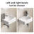 14" Bathroom Vessel Sink With Faucet, Drain Assembly