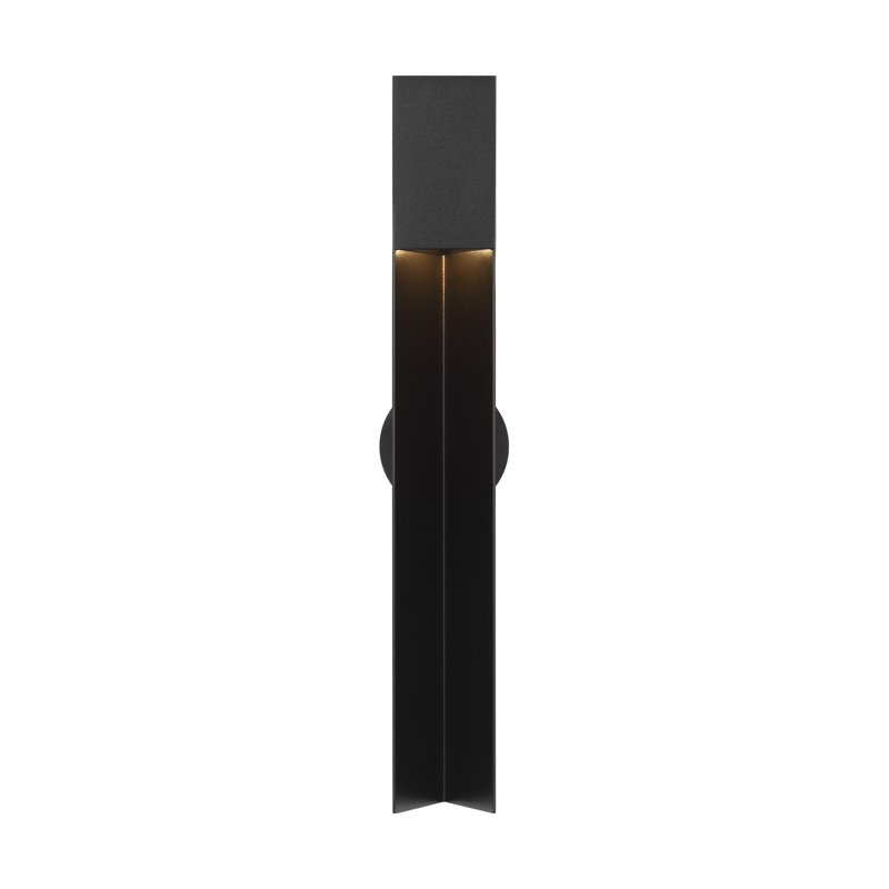 Christov LED Outdoor Sconce, 17" H x 2.4" W x 2.9" D