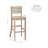 Clarke Solid Wood Counter & Bar Stool-1749584764-1749584766
