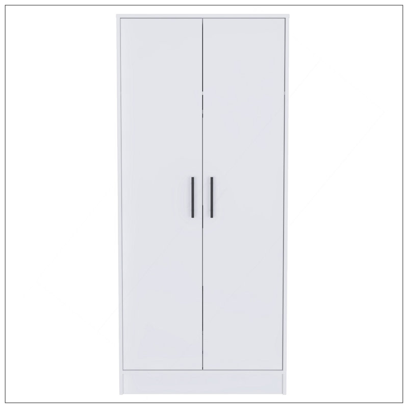 180 Armoire Beery, chambre à coucher, blanc, Blanc