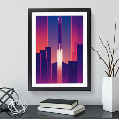 Spaceship No.3 - Single Picture Frame Print