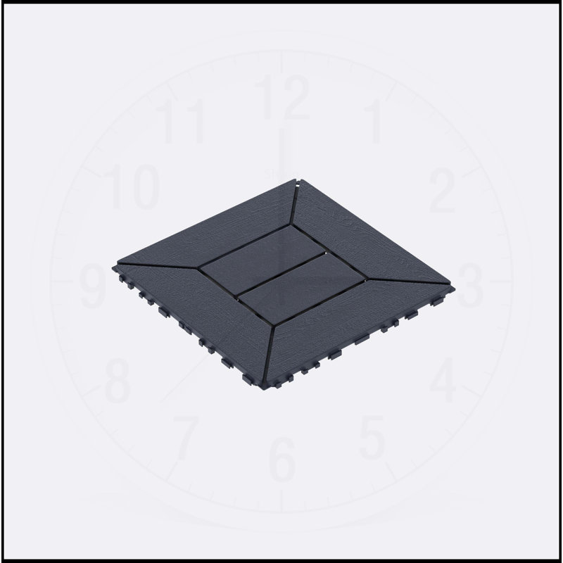 Versatile Interlocking Deck Tiles for Outdoor Spaces, Enhancing Beauty and Functionality, Gray