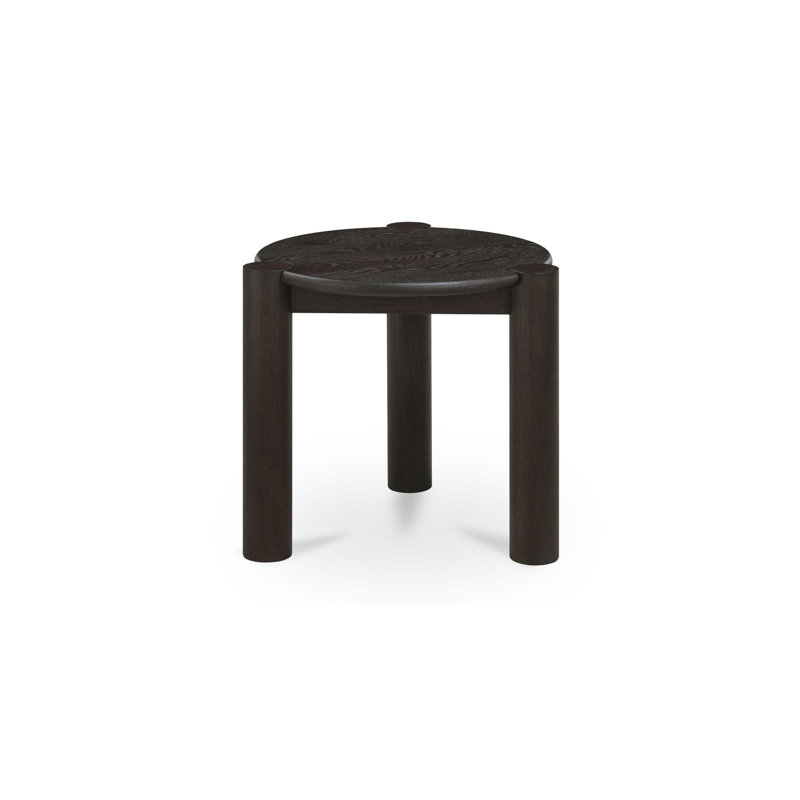 Jack Side Table Brushed Dark Brown, Dark Brown Wood